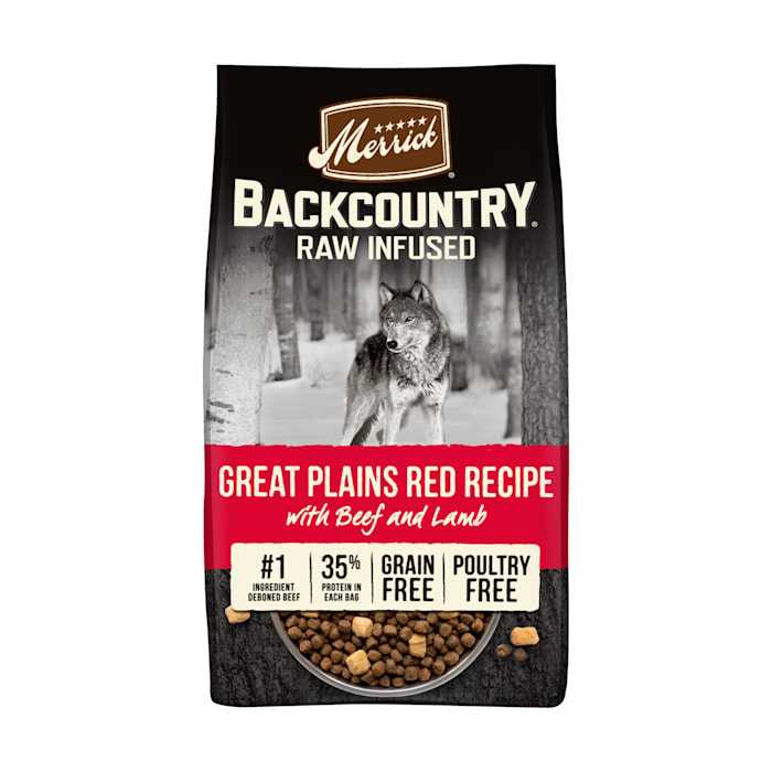 Backcountry Raw Infused Grain Free Great Plains Red Recipe Freeze Dried Dog Food, 20 lbs.