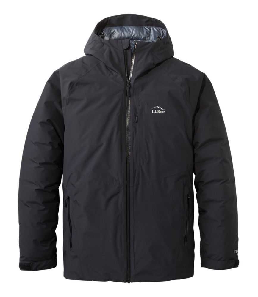 Men's Waterproof Ultralight Down Jacket Black Extra Large, Polyester/Nylon L.L.Bean