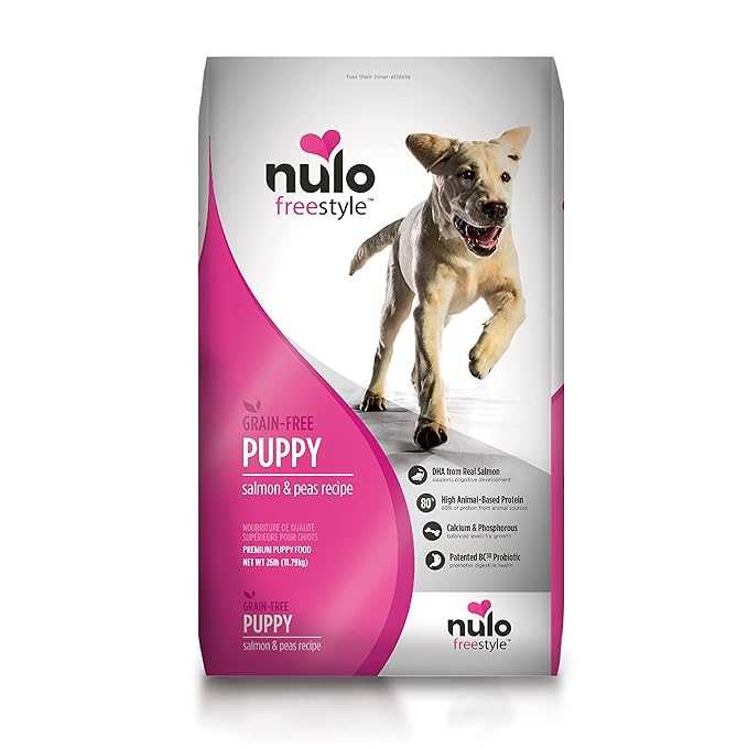 Nulo FreeStyle Grain Free Salmon & Peas Puppy Recipe Dry Dog Food - 24 lb Bag