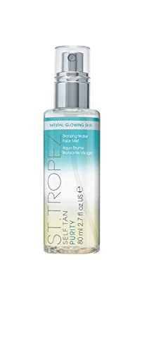 St.Tropez Self Tan Purity Face Mist, Natural Sunkissed Glow Face Tan with Hyaluronic Acid & Antioxidants, Vegan, Natural & Cruelty Free Face Care, 2.7 Fl Oz