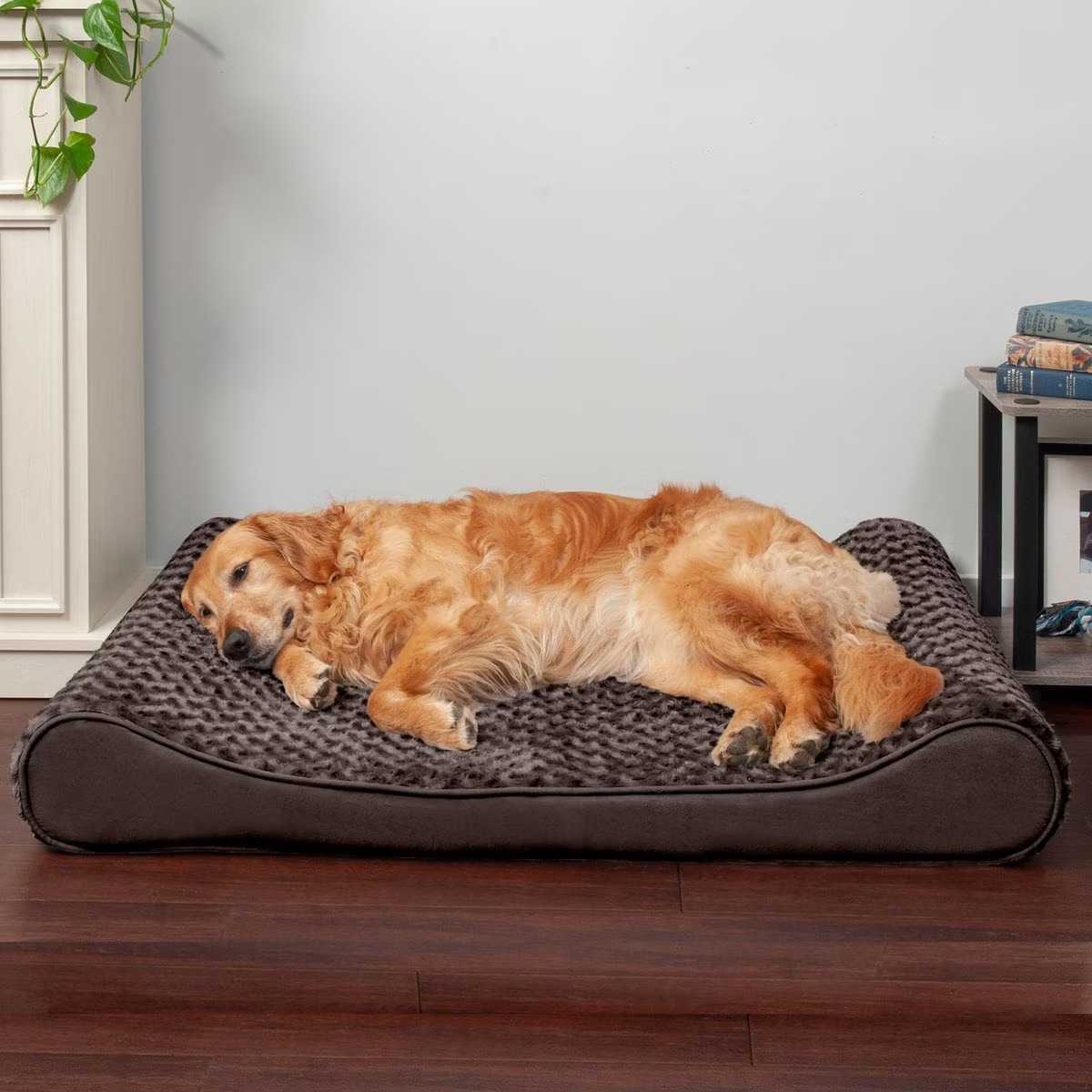 FurHaven Luxe Lounger Dog Bed