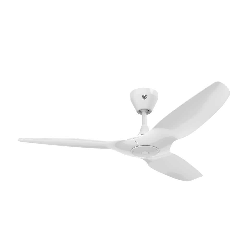 Haiku L 52 in. Indoor White Ceiling Fan with Integrated LED Light