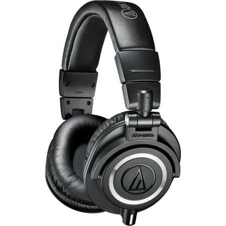 Audio-Technica ATH-M50x Closed-Back Monitor Headphones Black