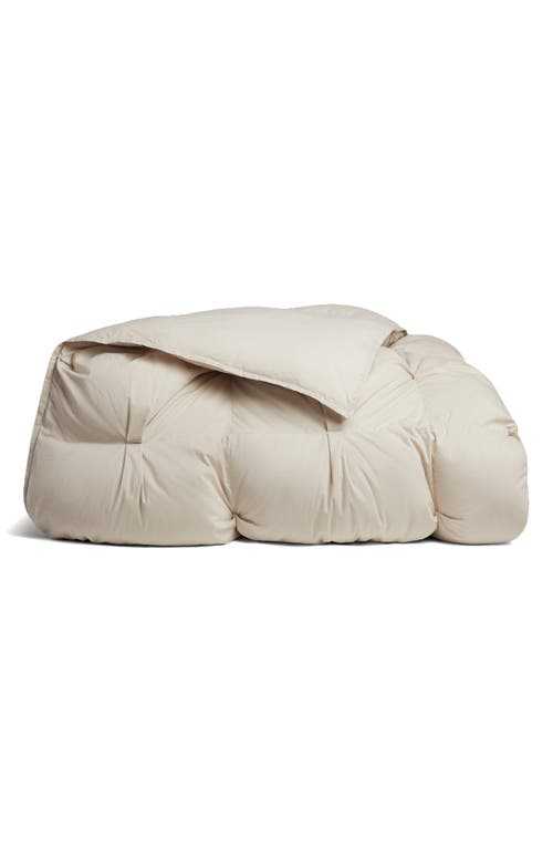 Parachute Organic Cotton Puff Comforter in Bone at Nordstrom, Size Full