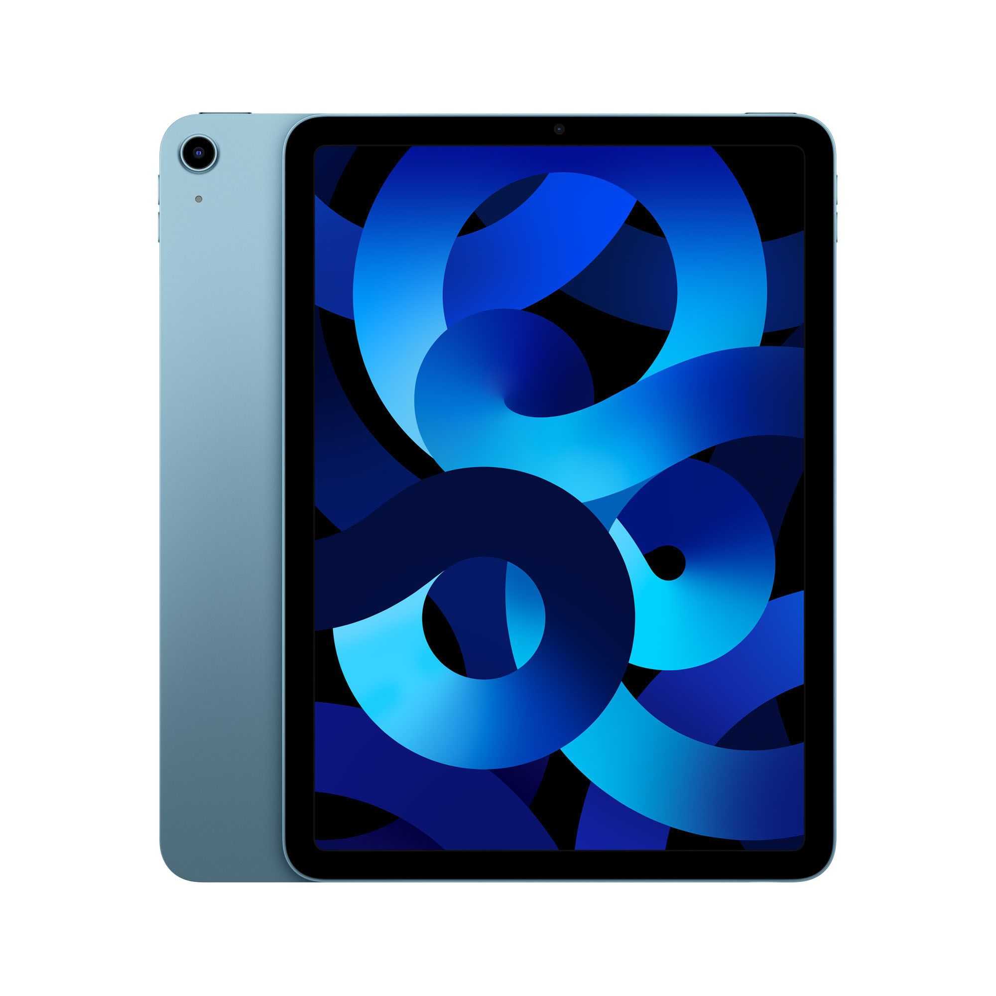 Apple iPad Air 10.9", 64GB, Wi-Fi, Blue, 9.7"L x 7.0"W x 0.2"H