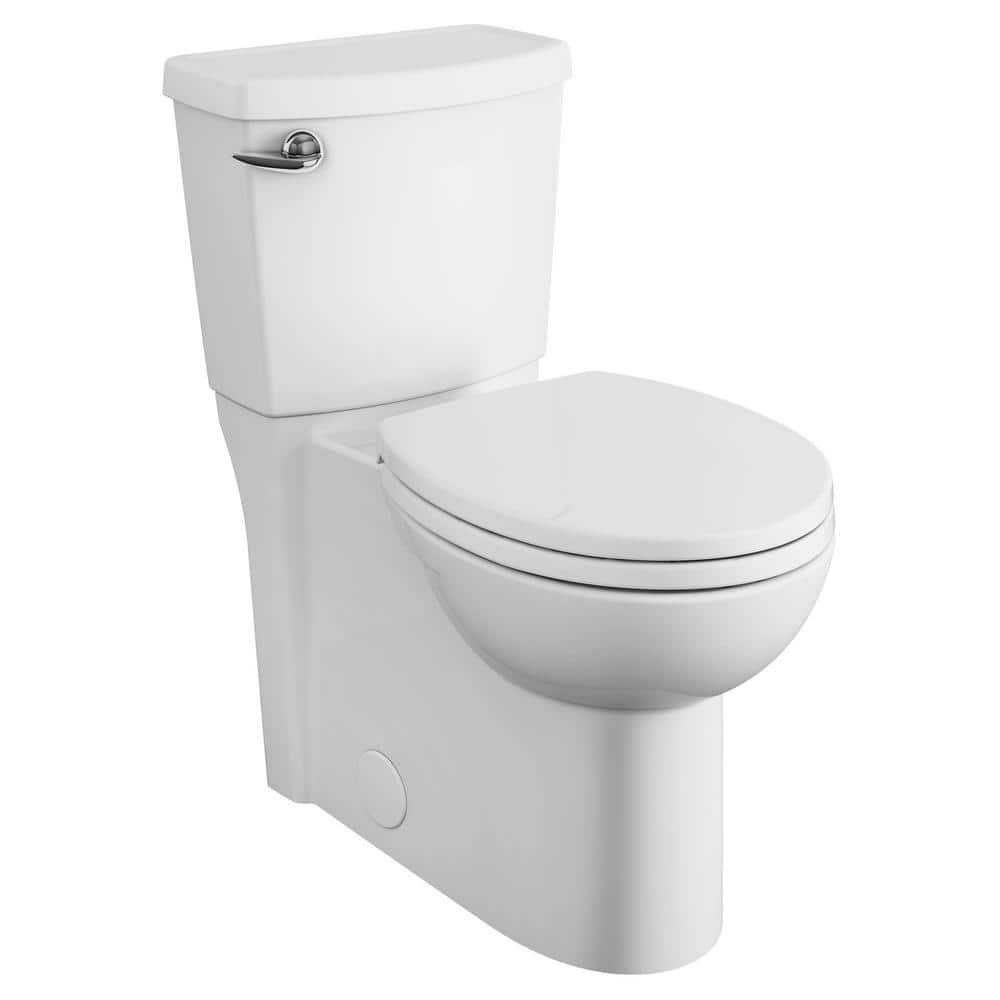 American Standard Cadet 3 FloWise 2-Piece 1.28 GPF Single Flush Right Height Round Front Toilet with Concealed Trapway in White