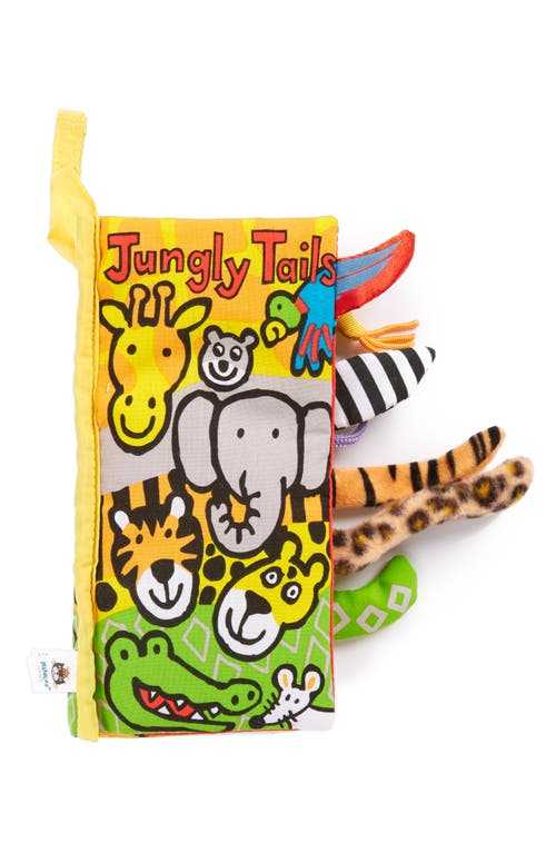 Jellycat Jungly Tails Soft Cloth Baby Book