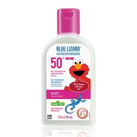 Blue Lizard Baby SPF 50+ Mineral Sunscreen Lotion Broad Spectrum 5 fl oz