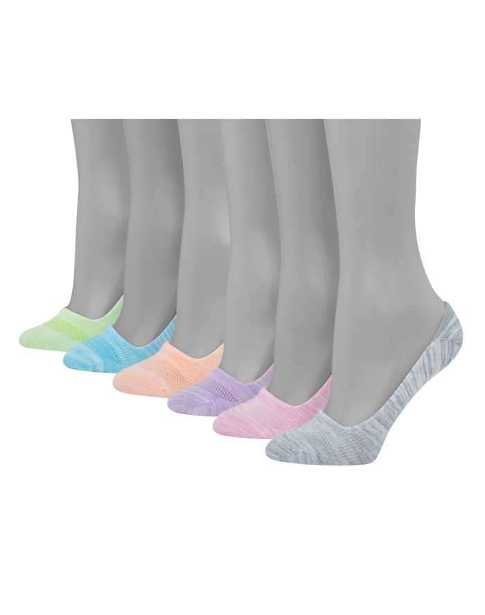 No Show ped socks Set of 6