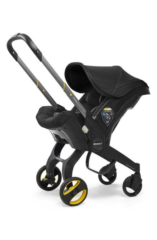 Doona Convertible Infant Car Seat/Compact Stroller System with Base in Nitro Black at Nordstrom