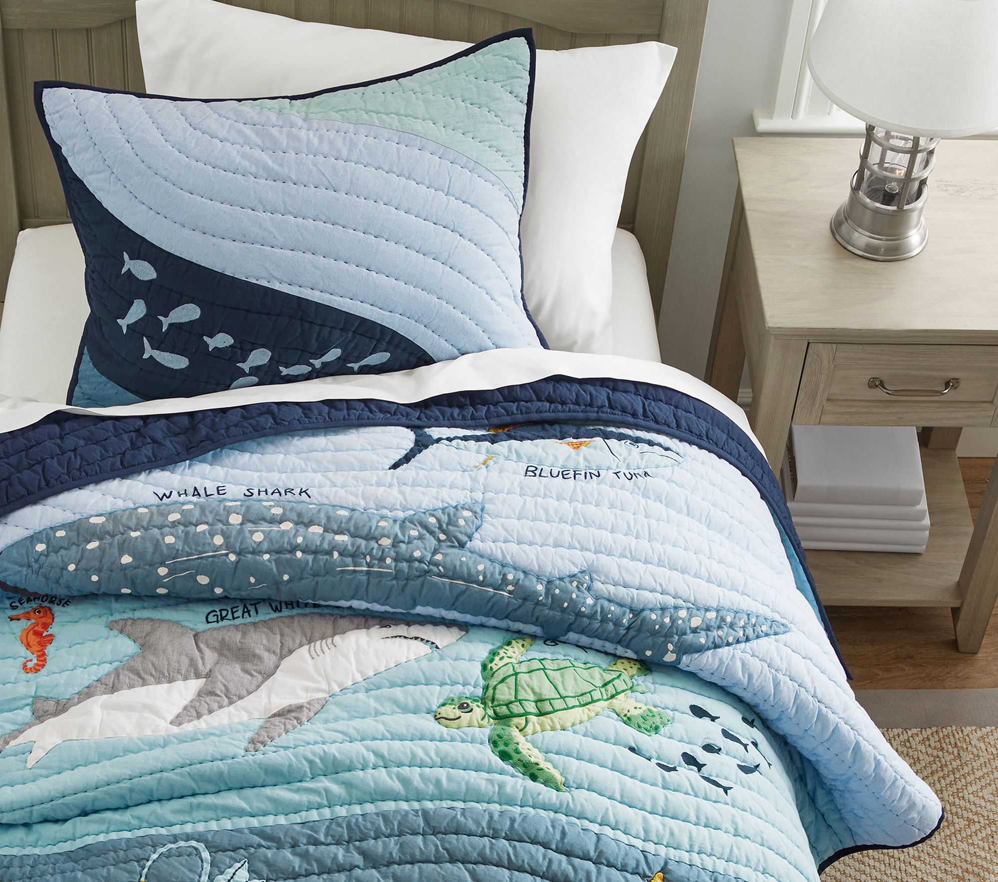 Pottery Barn Kids Save Our Seas Quilt
