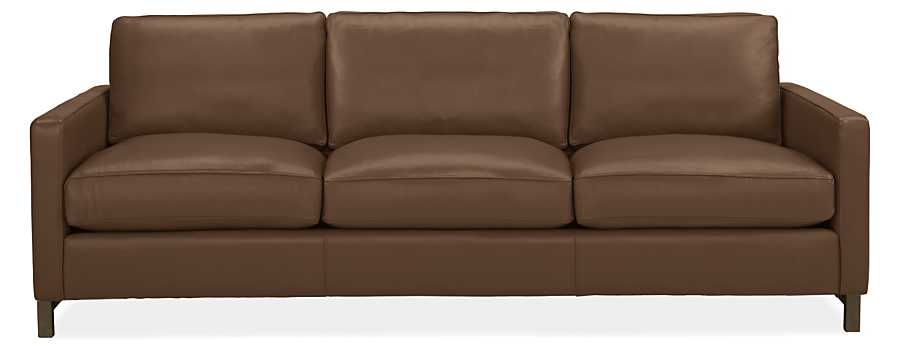 Stevens Leather Sofa, Room & Board