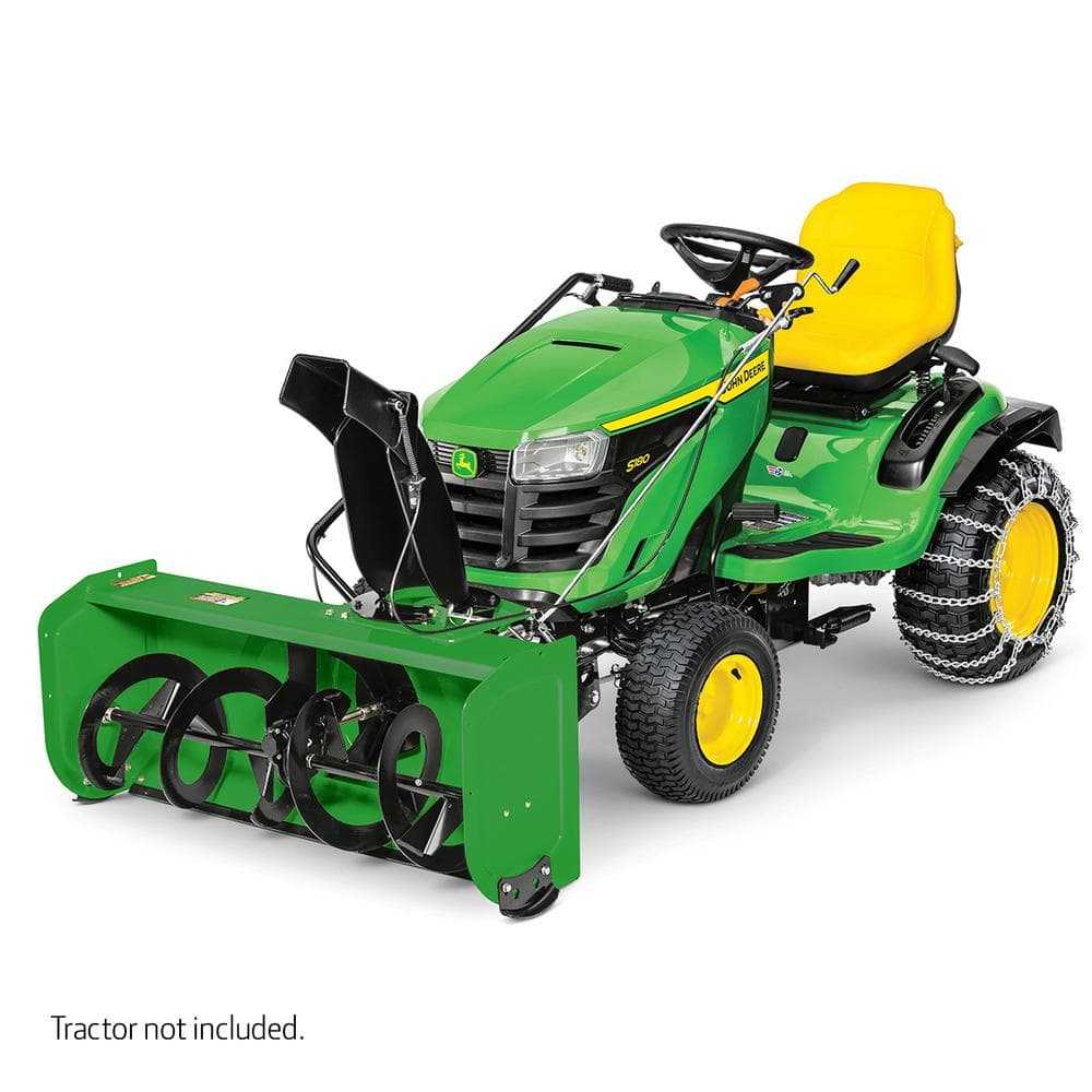 John Deere 44 in. Two-Stage Snow Blower Attachment Complete Package for 100 Series Tractors with 42 in. or 48 in. Decks