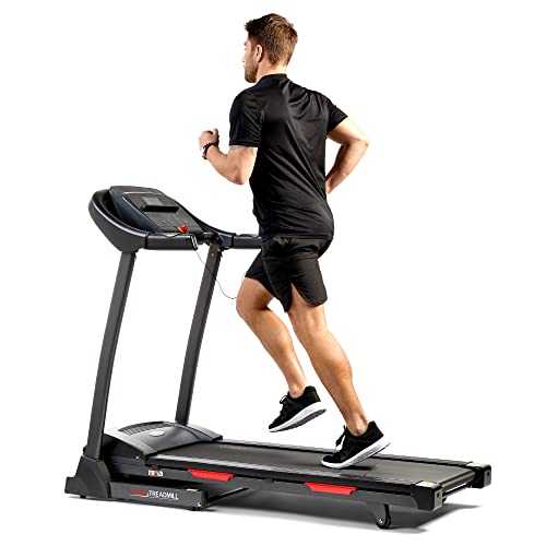 Sunny Health & Fitness Folding Incline Treadmill with Optional Exclusive SunnyFit® App and Smart Bluetooth Connectivity - SF-T7705SMART