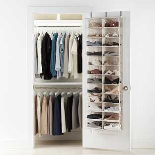 The Container Store 24-Pocket Over-the-Door Shoe Organizer
