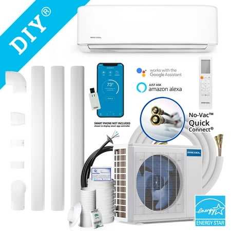 MRCOOL DIY 24000 BTU Ductless Mini Split Air Conditioner & Heat Pump - Energy Star 230v with FREE Line Set Cover