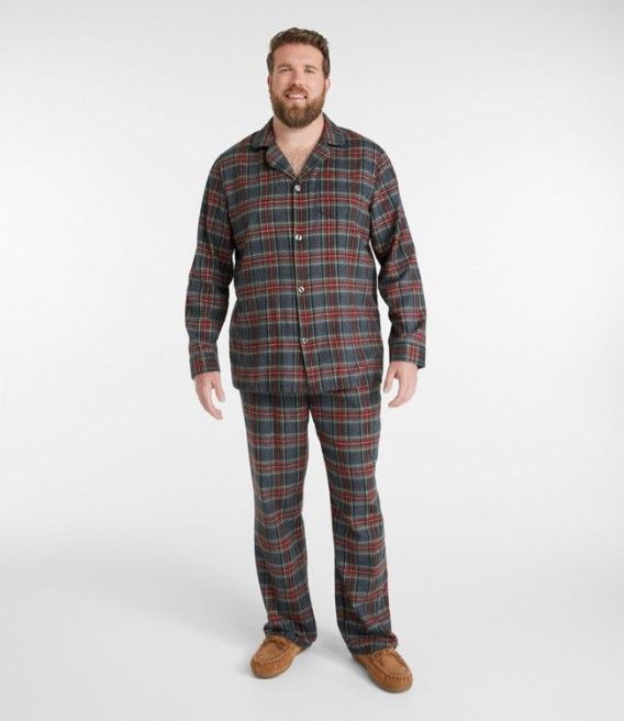 L.L.Bean Men’s Scotch Plaid Flannel Pajamas