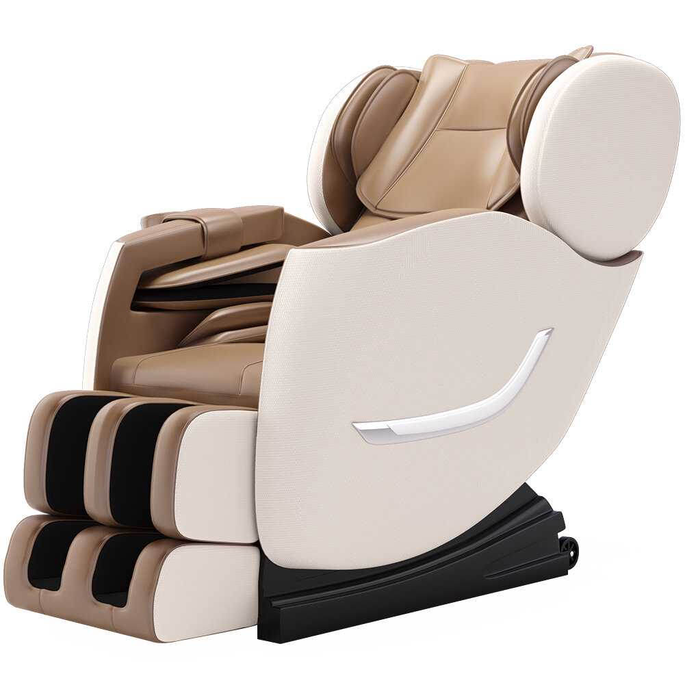 Latitude Run Electric Faux Leather Reclining Heated Full Body Massage Chair