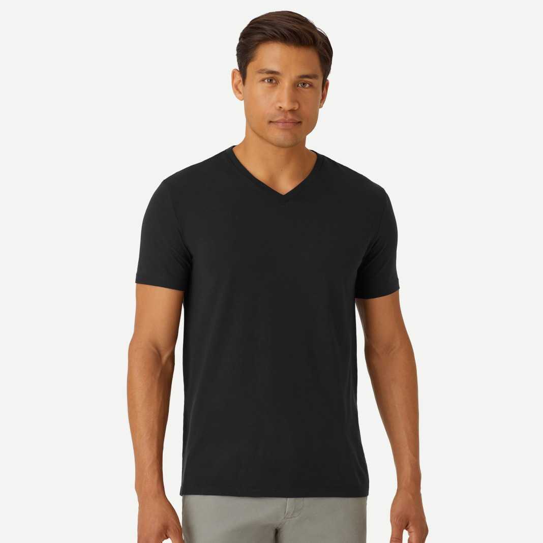 Bombas Men's Pima Cotton V-Neck T-Shirt
