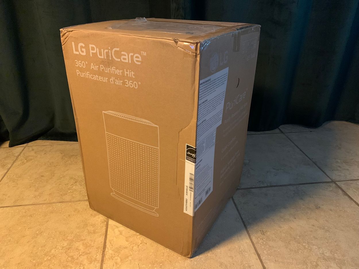LG PuriCare 360 in a box