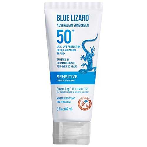 Blue Lizard Sensitive Mineral Sunscreen with Zinc Oxide