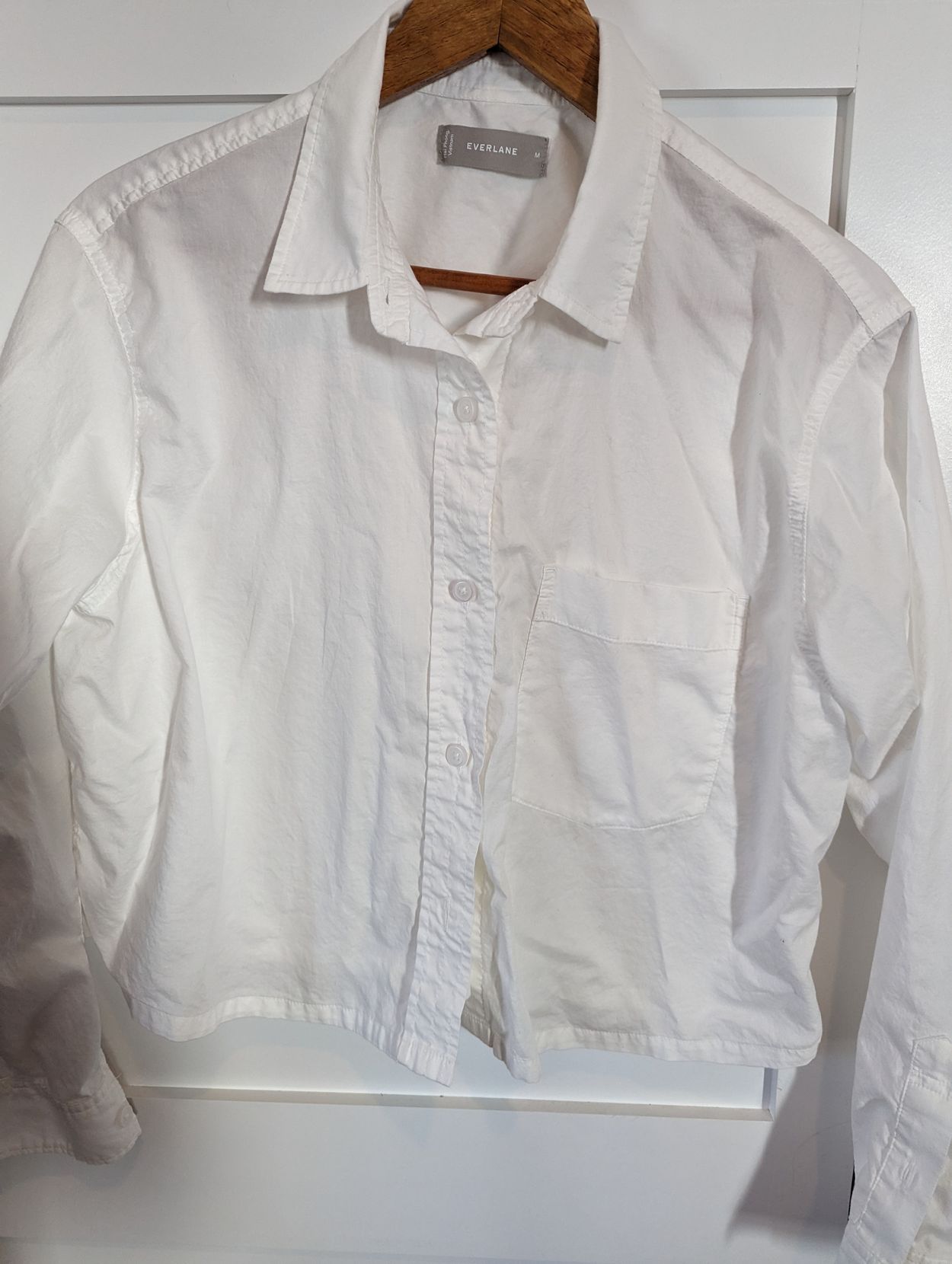 Everlane’s The Silky Cotton Way-Short Shirt
