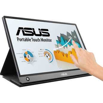 ASUS ZenScreen Touch MB16AMT 15.6" 16:9 Multi-Touch IPS Monitor MB16AMT