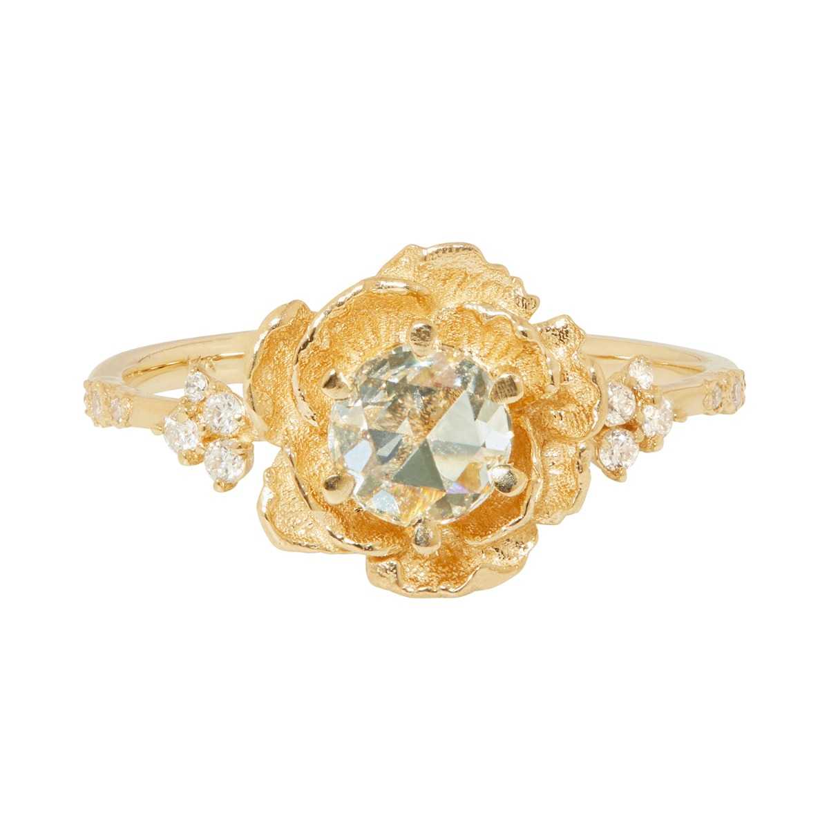 Paeonia Diamond Ring