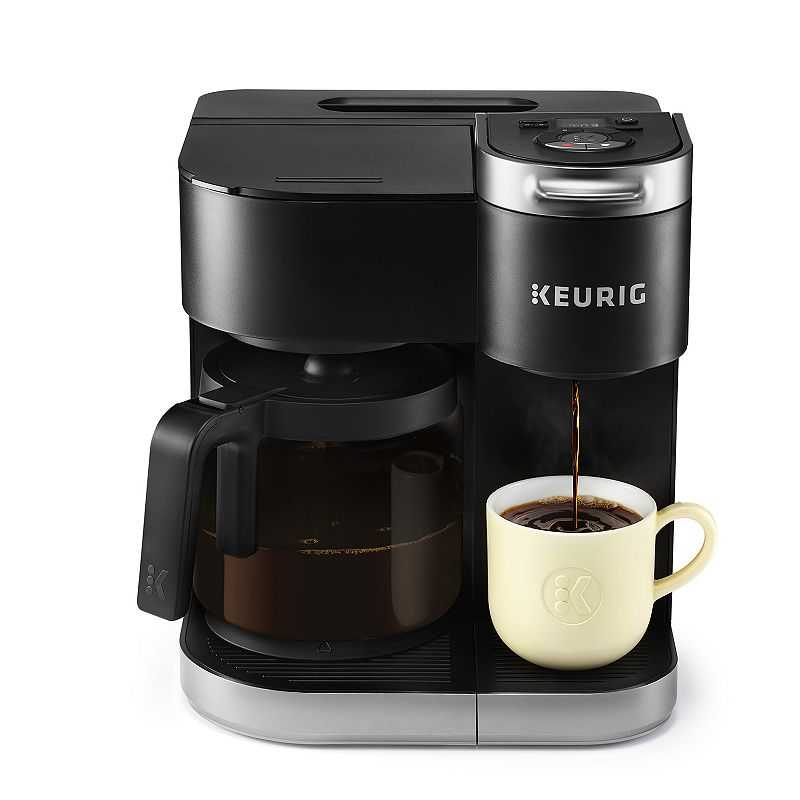 Keurig K-Duo Single-Serve & Carafe Coffee Maker, Black