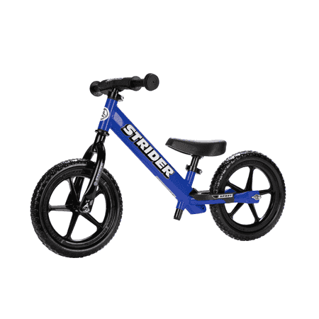 Strider - 12 Sport Balance Bike Ages 18 Months to 5 Years - Blue