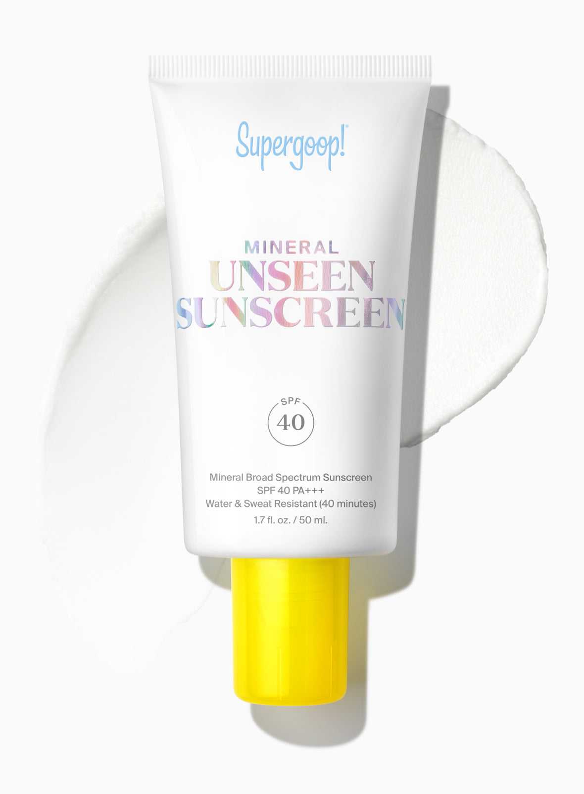 Mineral Unseen Sunscreen SPF 40 1.7 fl. oz. Supergoop!