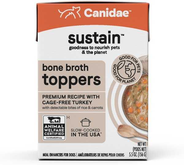 Canidae Sustain Bone Broth Toppers