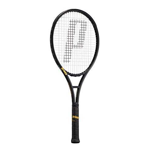 Prince 7TJ140 Phantom Graphite 97 Hard Tennis Racquet, G2 [Frame Only], Black