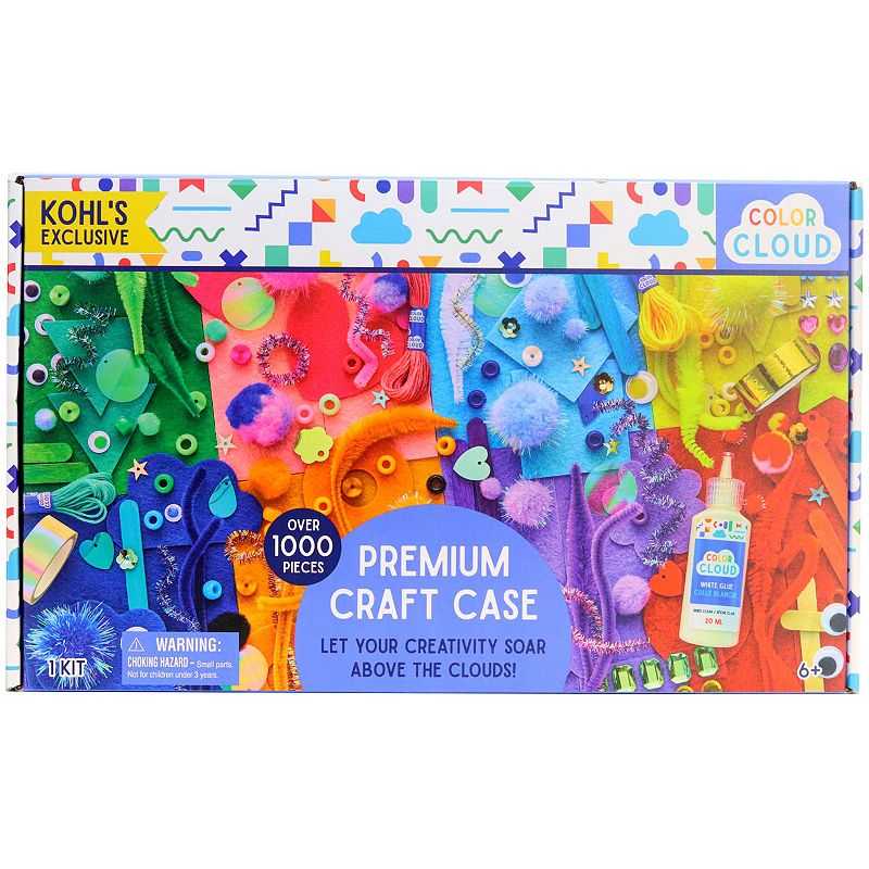 Color Cloud 1000-piece Premium Craft Case, Multicolor