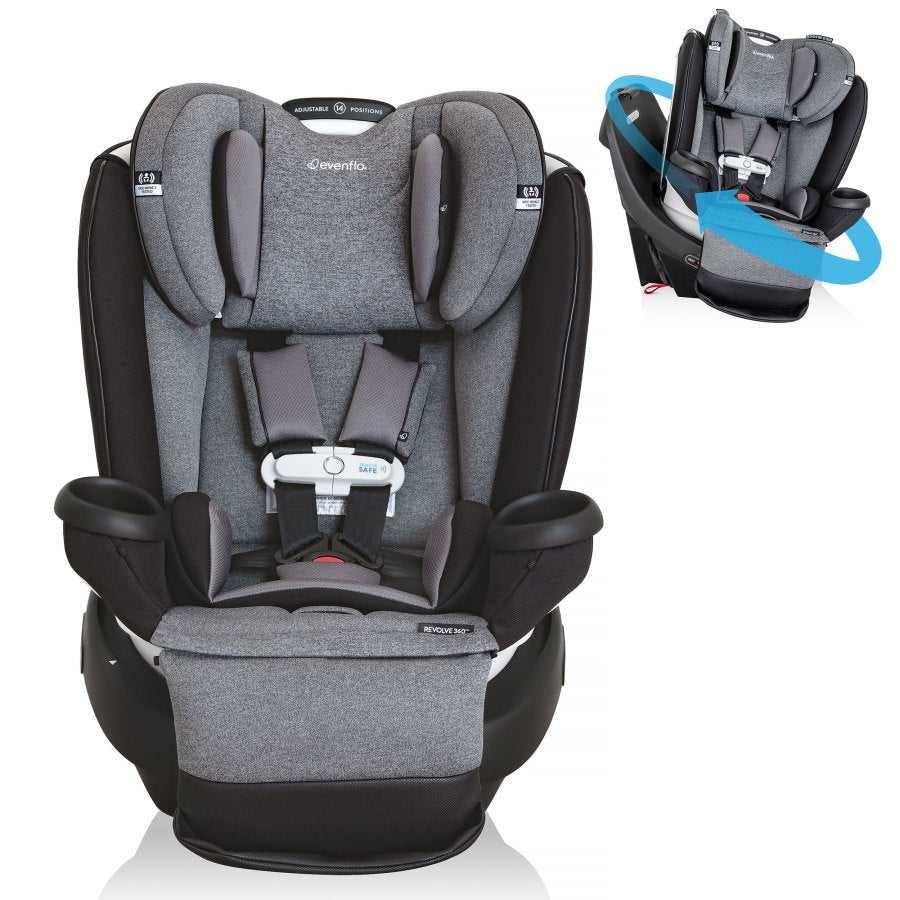 Evenflo Gold Revolve360 Extend Rotational All-in-One Convertible Car Seat
