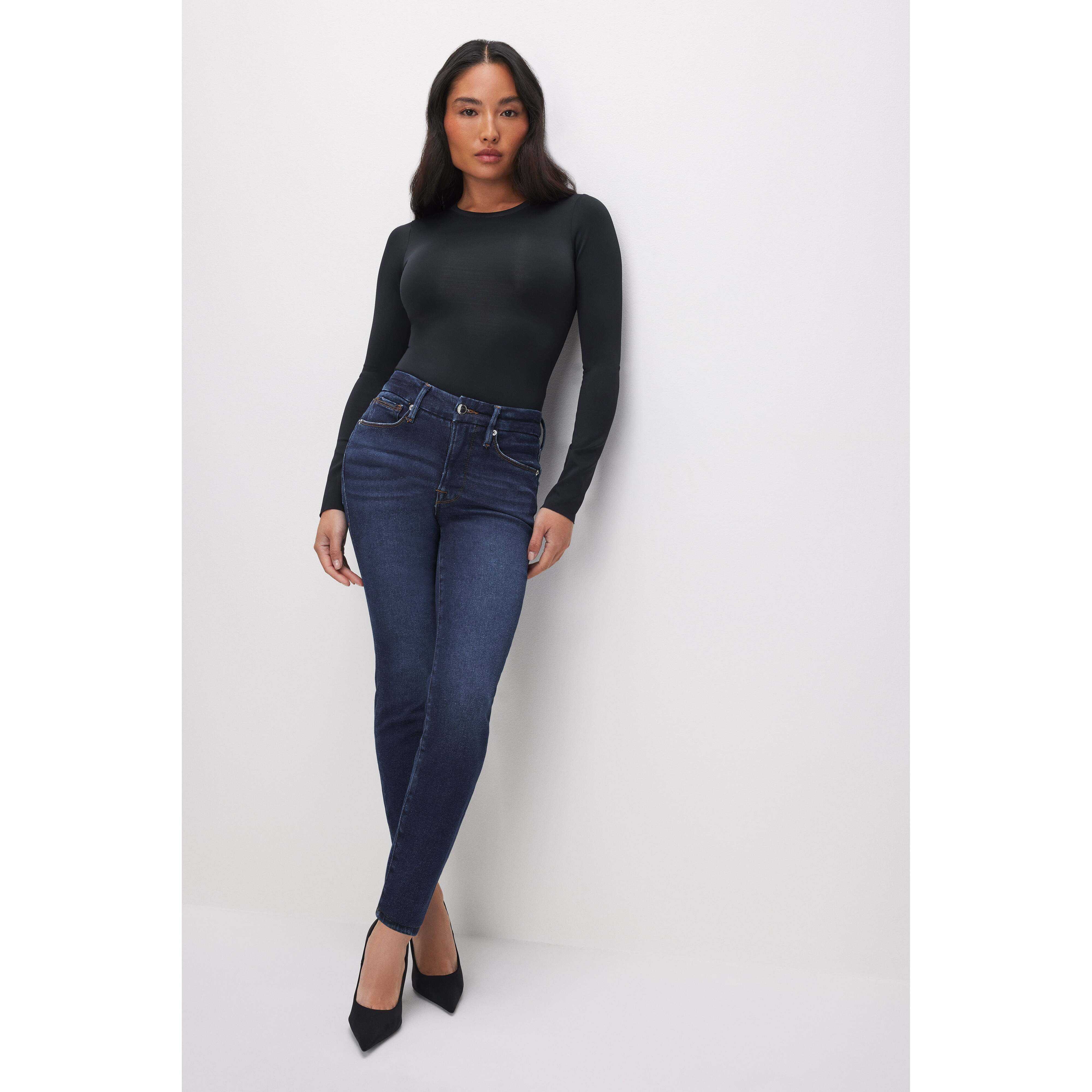 Women's Good Petite Skinny Jeans | Blue, Size 00 | Good American by Khloé Kardashian