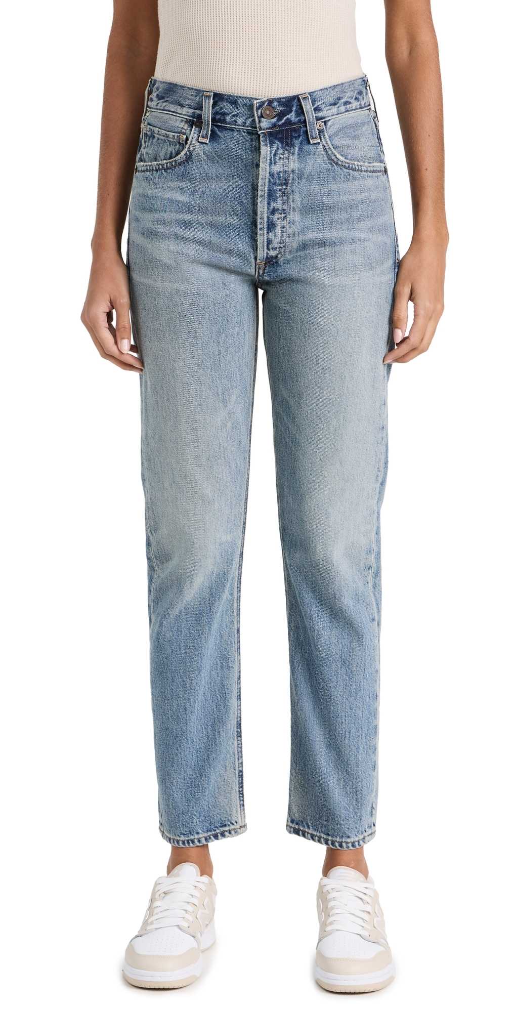 Citizens of Humanity Charlotte High Rise Straight Jeans Wynwood 24