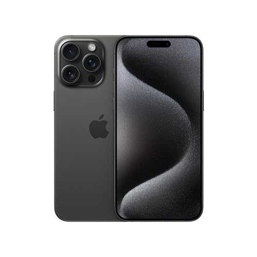 Apple iPhone 15 Pro Max (256 GB) - Black Titanium | [Locked] | Boost Infinite plan required starting at $60/mo. | Unlimited Wireless | No trade-in needed to start | Get the latest iPhone every year