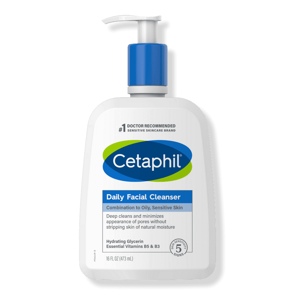 Cetaphil Daily Facial Cleanser, Face Wash for Sensitive Skin