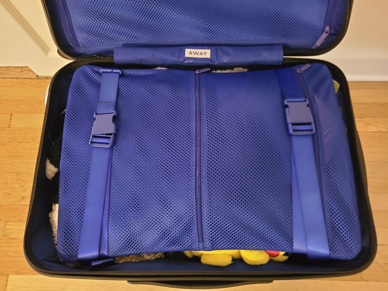Away Carry-On vs.  Basics Hardside Spinner luggage