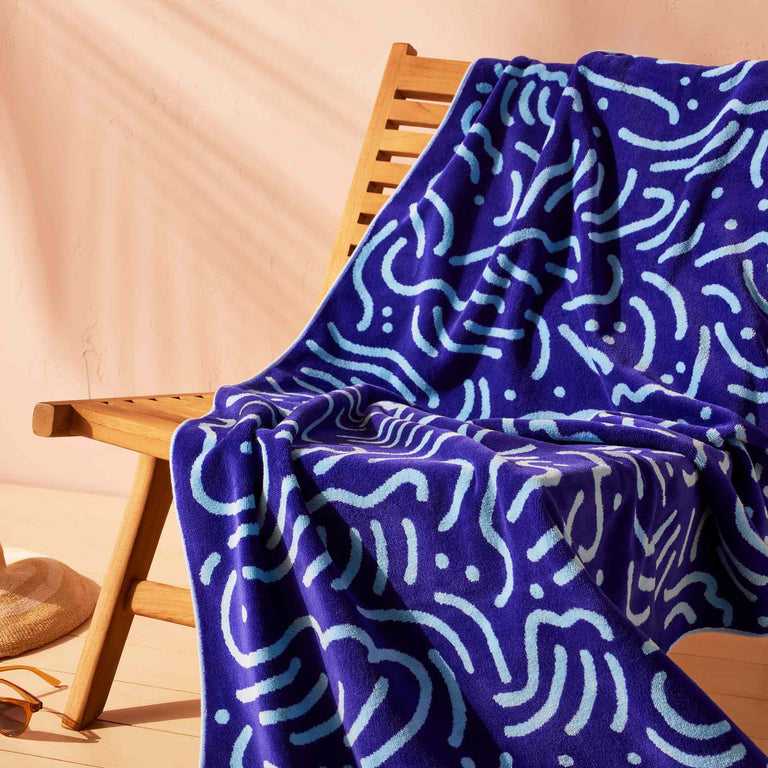 Brooklinen Artist Series Beach Towel