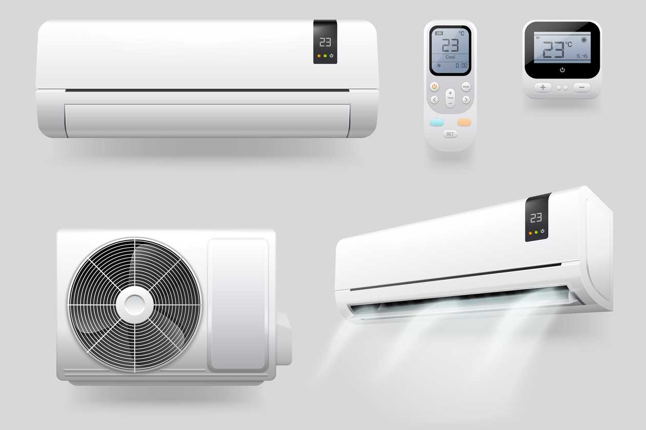 Air Conditioner In House Or Office 