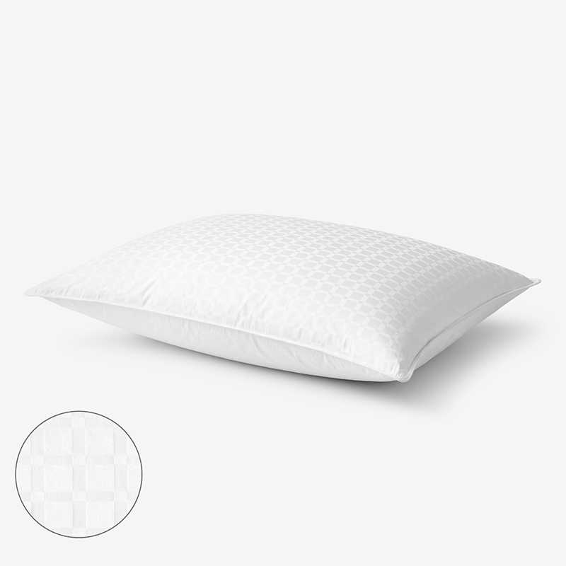 Royal Down Pillow - White, Size Queen, Cotton | The Company Store