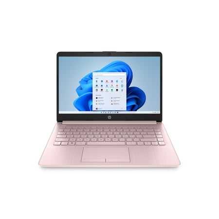 HP Stream 14 Laptop Intel Celeron N4020 Processor 4GB RAM 64GB eMMC Pink Windows 11 (S mode) with Office 365 1-yr 14-cf2112wm