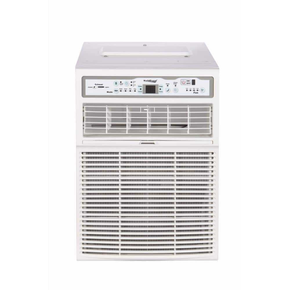 10,000 BTU 115V Window Air Conditioner Cools 400 Sq. Ft. with Dehumidifier and Remote Control in White