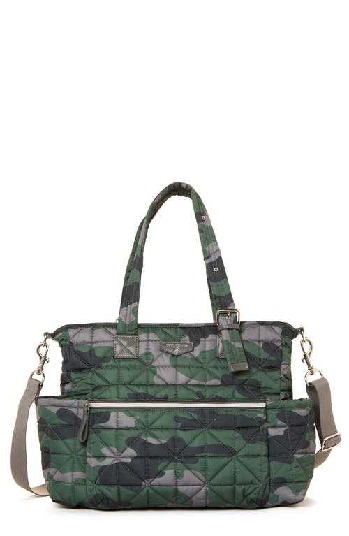 TWELVElittle Companion Carry Love Quilted Diaper Bag in Camo at Nordstrom