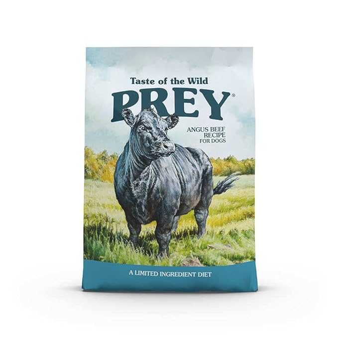 Taste of the Wild PREY Angus Beef Limited Ingredient Recipe Dry Dog Food, 25 lbs