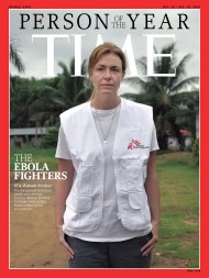 Time Magazine Person of the Year 2014