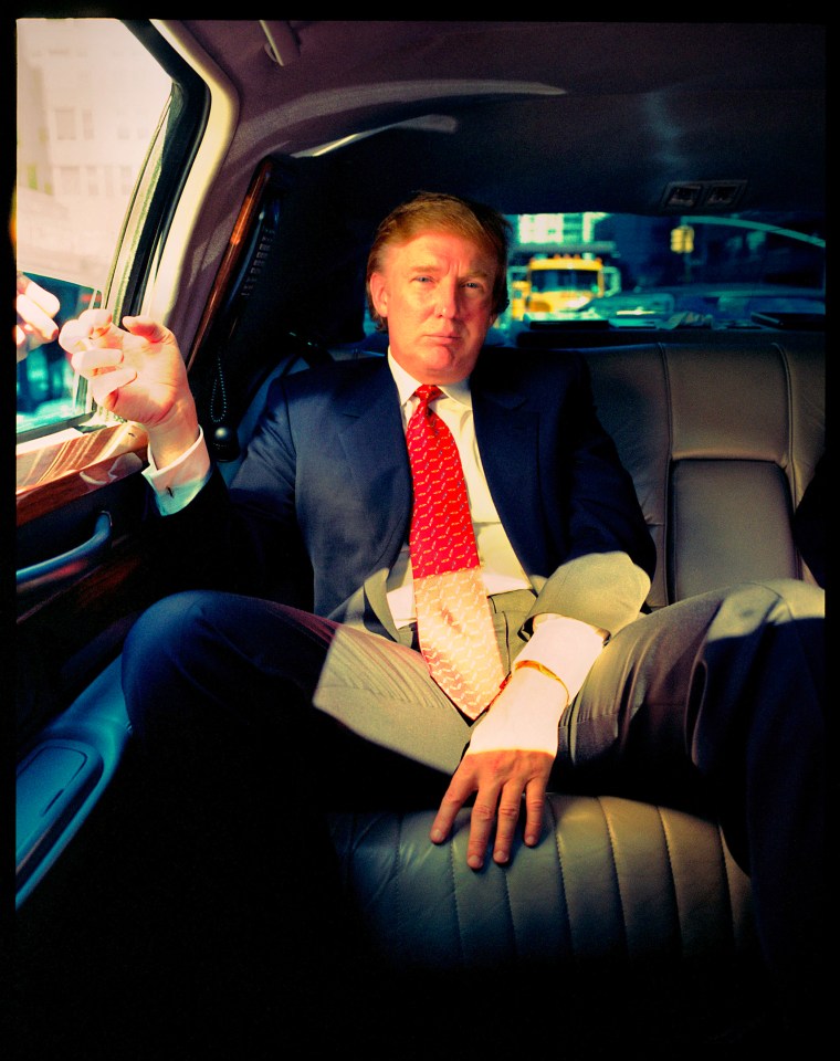 Tomas MUSCIONICO—Tomas MUSCIONICO Donald Trump 9909 New York, NY 1999 Â© Tomas MUSCIONICO / CONTACT Press Images