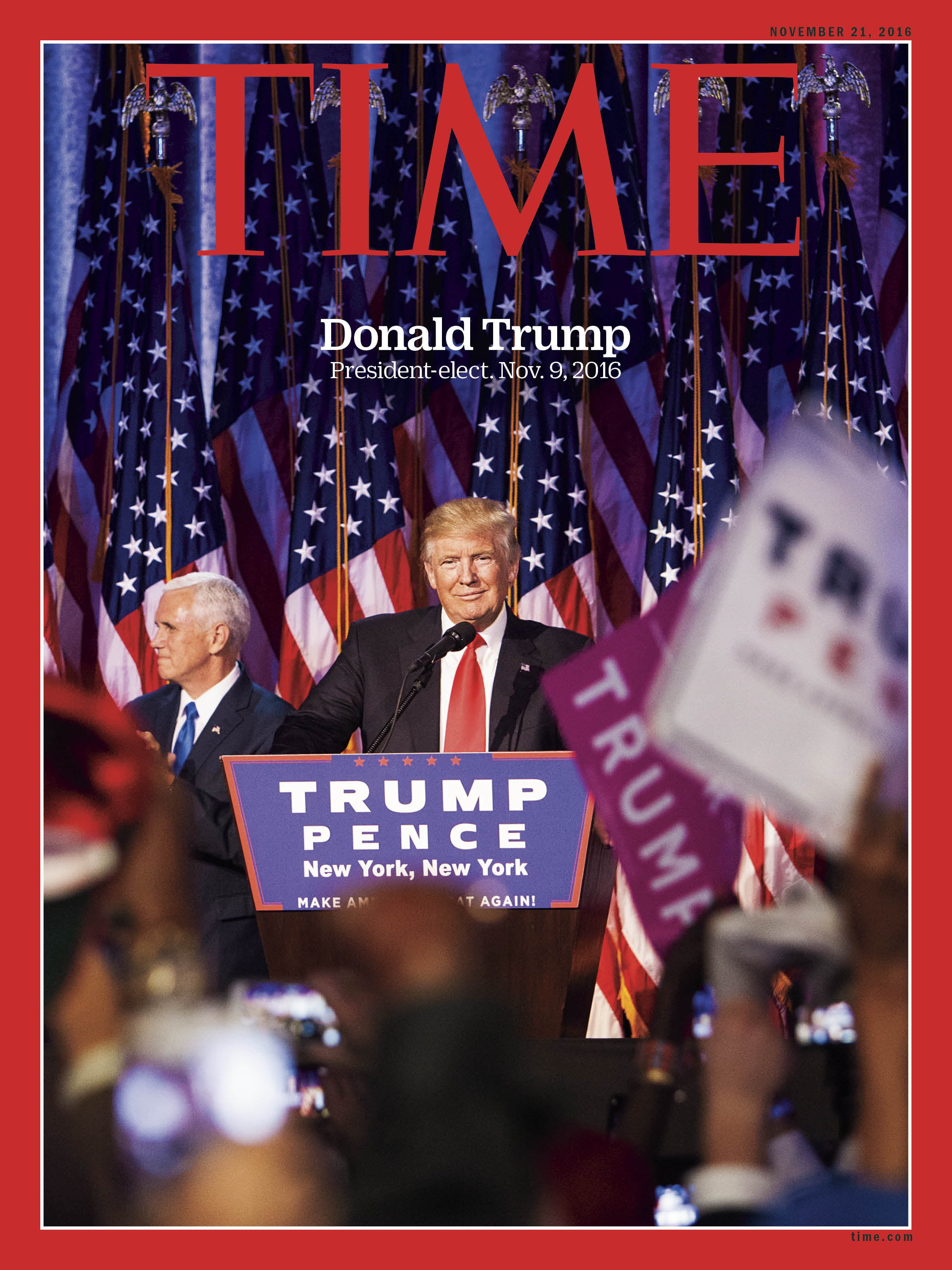 November 21st, 2016 | Vol. 188, No. 21 | U.S. | TIME